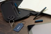 sada per modrá s potiskem loga - foto 12