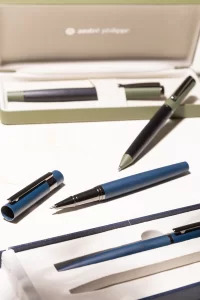 sada per modrá s potiskem loga - foto 5