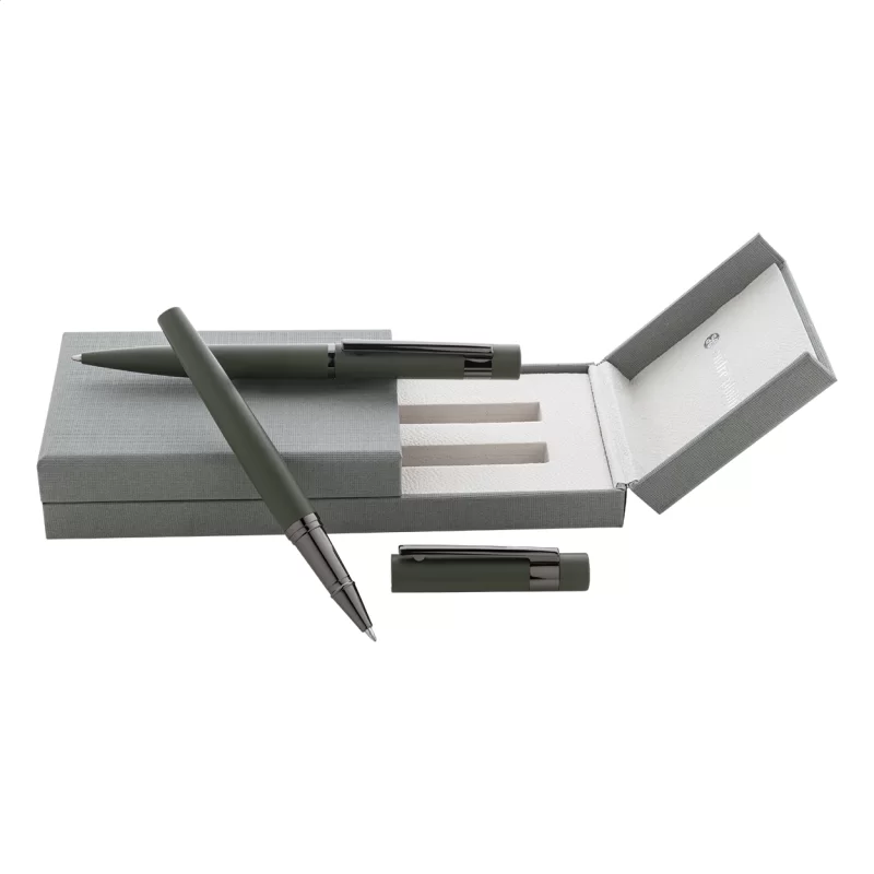 sada per zelená s potiskem loga