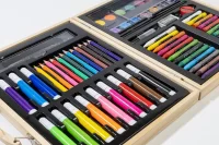 sada pro kreslení a malování přírodní s potiskem loga - foto 6