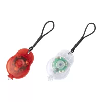 sada světel na kolo bílá s potiskem loga - foto 5