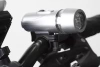 sada světel na kolo černá s potiskem loga - foto 4