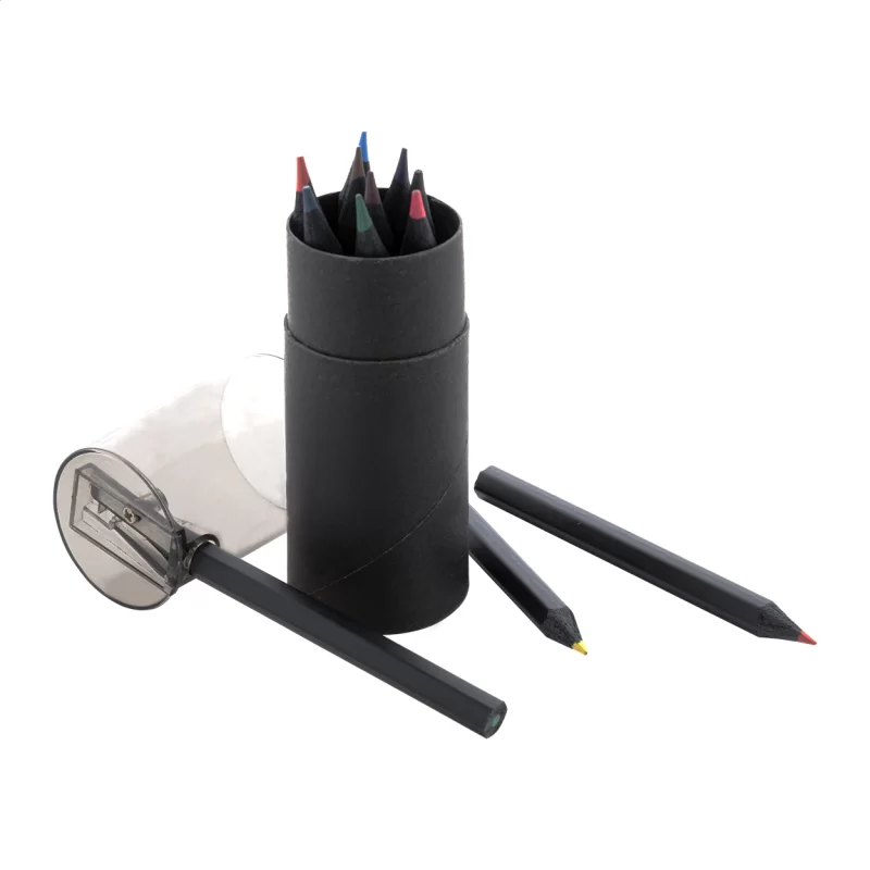 sada tužek černá — reklamní předmět s vlastním potiskem sada tužek černá s potiskem loga