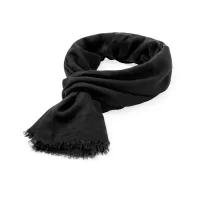 šála černá s potiskem loga - foto 2