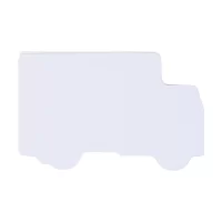 samolepicí blok na poznámky na zakázku bílá s potiskem loga - foto 2