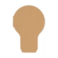 samolepicí blok na poznámky na zakázku přírodní s potiskem loga - foto 3