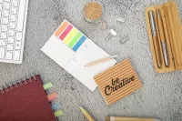 samolepící lístky na zakázku přírodní s potiskem loga - foto 6