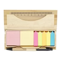 samolepící papírky přírodní s potiskem loga - foto 2