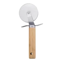 servírovací sada na pizzu přírodní s potiskem loga - foto 3