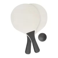 set na plážový tenis černá s potiskem loga - foto 2