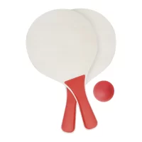 set na plážový tenis červená s potiskem loga - foto 2