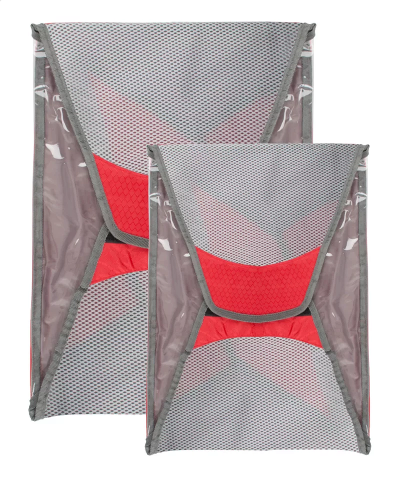 set vaků na šaty šedá s potiskem loga