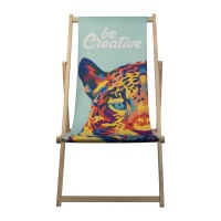 skládací lehátkko bílá s potiskem loga - foto 4