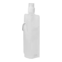 skládací RPET láhev bílá s potiskem loga - foto 2