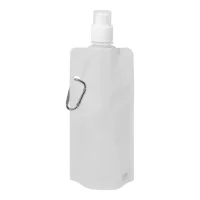 skládací RPET láhev bílá s potiskem loga