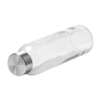 skleněná láhev průhledná s potiskem loga - foto 2