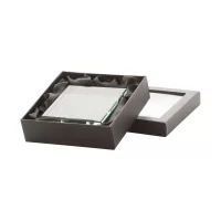 skleněné těžítko průhledná s potiskem loga - foto 2