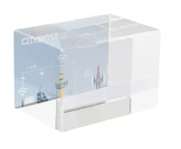 skleněné těžítko, vhodné pro 3d laser průhledná s potiskem loga - foto 5