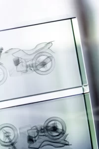 skleněné těžítko, vhodné pro 3d laser průhledná s potiskem loga - foto 7