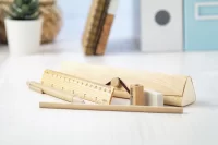 školní sada přírodní s potiskem loga - foto 5