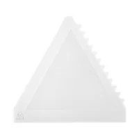 škrabka na led bílá s potiskem loga