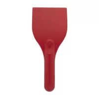 škrabka na led červená s potiskem loga - foto 2