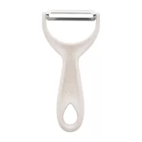 škrabka na zeleninu přírodní s potiskem loga - foto 3