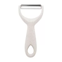 škrabka na zeleninu přírodní s potiskem loga - foto 4