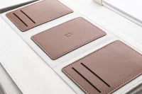 sloha na dokumenty z recyklovaného plátna přírodní s potiskem loga - foto 5