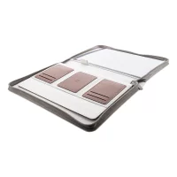 sloha na dokumenty z recyklovaného plátna přírodní s potiskem loga - foto 9