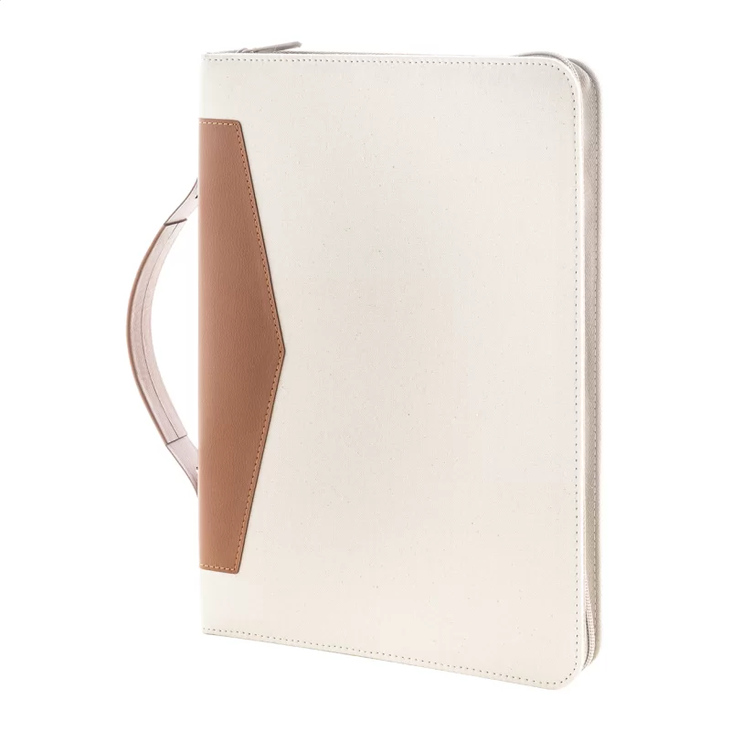 sloha na dokumenty z recyklovaného plátna přírodní — reklamní předmět s vlastním potiskem sloha na dokumenty z recyklovaného plátna přírodní s potiskem loga