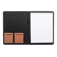 složka na dokumenty z recyklovaného cavas černá s potiskem loga - foto 2