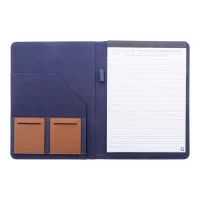 složka na dokumenty z recyklovaného cavas modrá s potiskem loga - foto 3