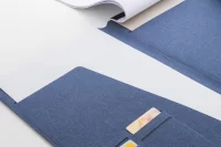 složka na dokumenty z RPET modrá s potiskem loga - foto 4