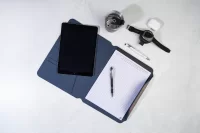 složka na dokumenty z RPET modrá s potiskem loga - foto 6