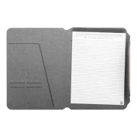 složka na dokumenty z RPET šedá s potiskem loga - foto 3