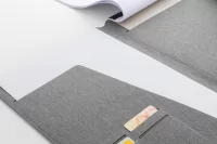 složka na dokumenty z RPET šedá s potiskem loga - foto 4