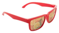 sluneční brýle červená s potiskem loga - foto 3