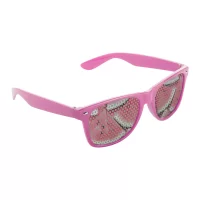 sluneční brýle růžová s potiskem loga - foto 6
