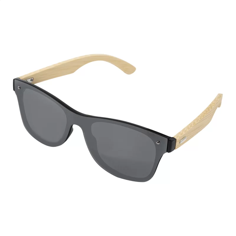 sluneční brýle stříbrná — reklamní předmět s vlastním potiskem sluneční brýle stříbrná s potiskem loga