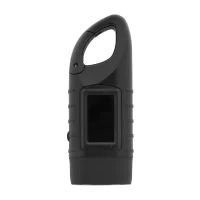 solární dynamosvítilna RABS černá s potiskem loga - foto 6