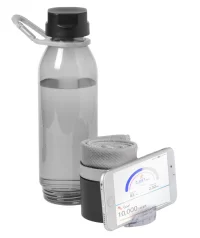 sportovní láhev popelavě šedý s potiskem loga - foto 4