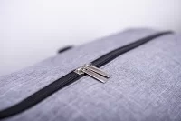 sportovní taška popelavě šedý s potiskem loga - foto 6