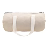 sportovní taška z recyklovaného plátna přírodní s potiskem loga - foto 3