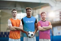 sportovní tričko na zakázku černá s potiskem loga - foto 5