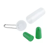 špunty do uší zelená s potiskem loga - foto 2