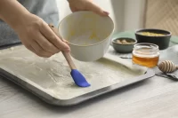 stěrka modrá s potiskem loga - foto 3