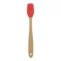 štětec na pečení červená s potiskem loga