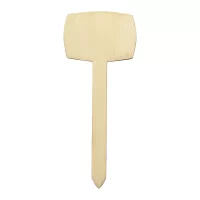 štítek pro rostliny přírodní s potiskem loga - foto 2