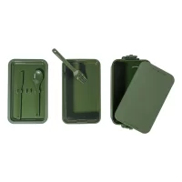 stohovatelý box na jídlo zelená s potiskem loga - foto 8